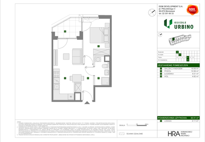 Mieszkanie w inwestycji: Osiedle Urbino etap 5