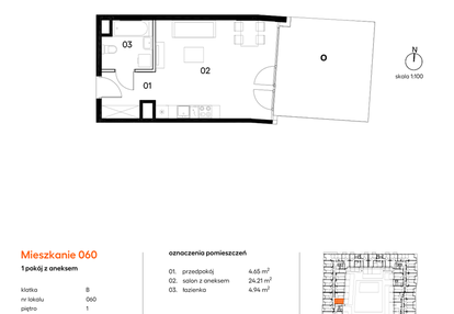 Mieszkanie w inwestycji: Miasto Polskich Mistrzów Olimpijskich