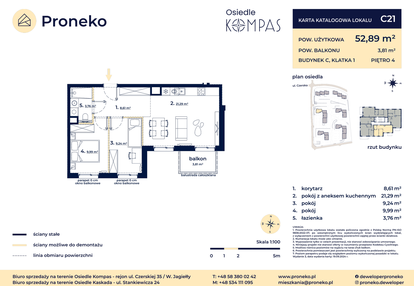 Mieszkanie w inwestycji: Osiedle Kompas