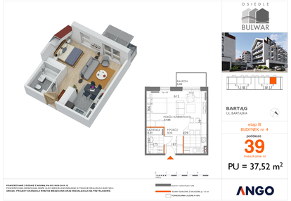 Mieszkanie w inwestycji: Osiedle Bulwar bud. 4