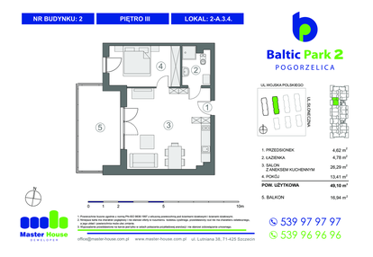 Mieszkanie w inwestycji: Baltic Park 2 Pogorzelica bud. 1 i 2