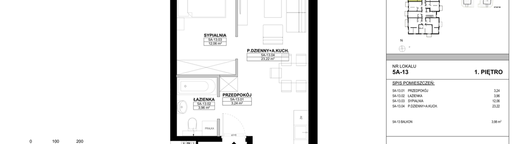 Mieszkanie w inwestycji: Nowa Północ etap 2A