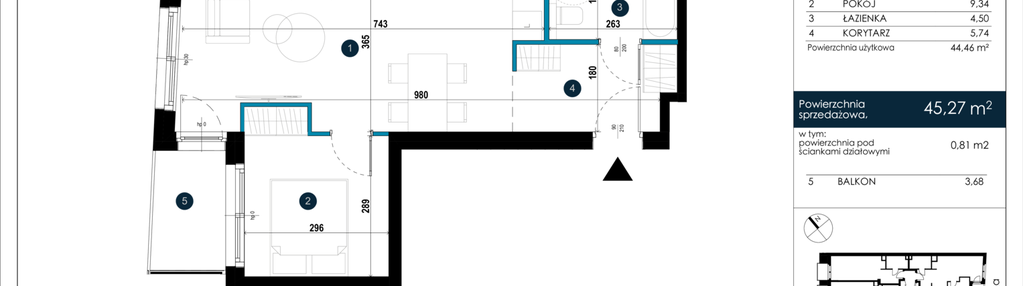 Mieszkanie w inwestycji: Krypska 33