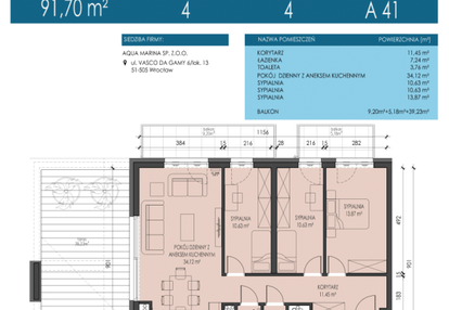 Mieszkanie w inwestycji: Apartamenty Aqua Marina
