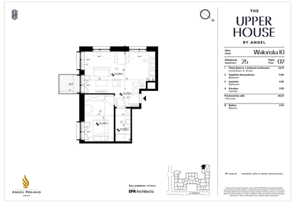 Mieszkanie w inwestycji: The Upper House by Angel