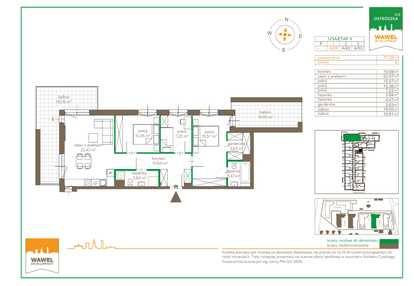 Mieszkanie w inwestycji: Ostródzka 123 - II etap