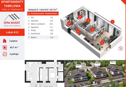 Mieszkanie w inwestycji: Apartamenty Tabelowa