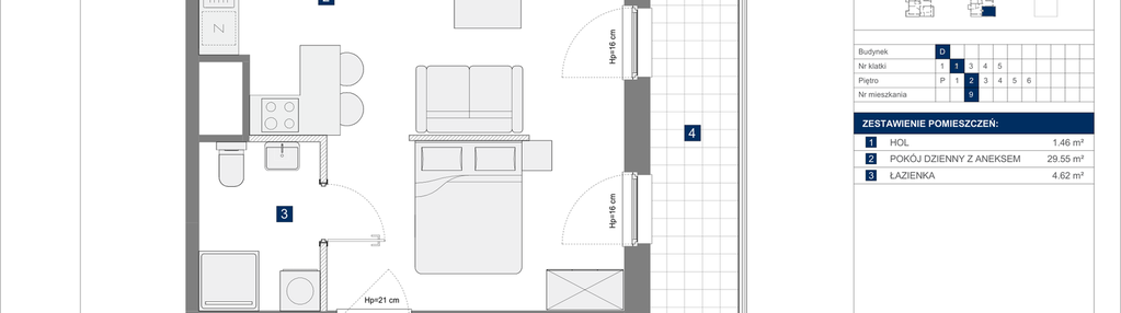 Mieszkanie w inwestycji: Apartamenty Park Matecznego Etap 1