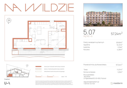 Mieszkanie w inwestycji: Na Wildzie