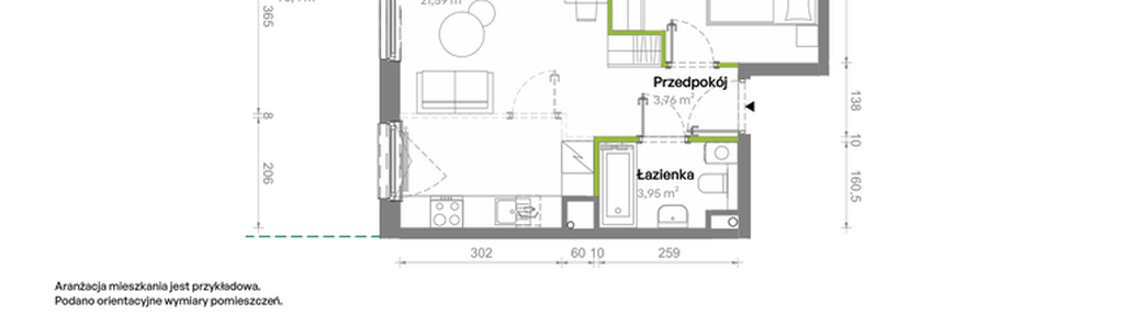 Mieszkanie w inwestycji: Południe Vita