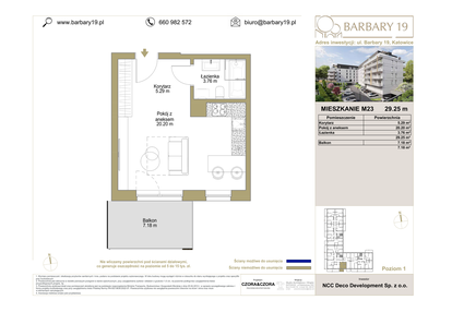 Mieszkanie w inwestycji: Barbary 19