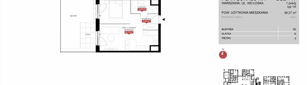 Mieszkanie w inwestycji: Modern Mokotów etap 4, budynek D1 i D2