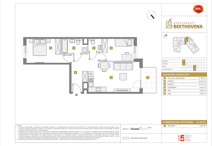 Mieszkanie w inwestycji: Apartamenty Beethovena etap 2
