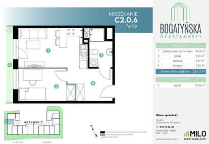 Mieszkanie w inwestycji: Bogatyńska Apartamenty etap 3