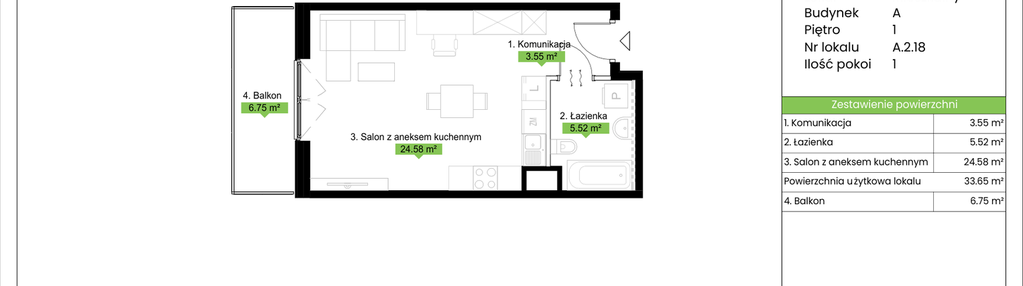 Mieszkanie w inwestycji: JA_SIELSKA V