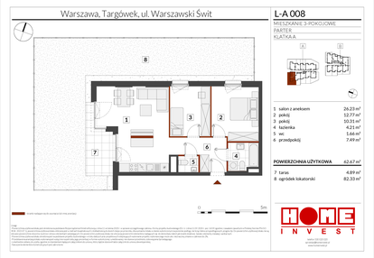 Mieszkanie w inwestycji: Warszawski Świt etap XII