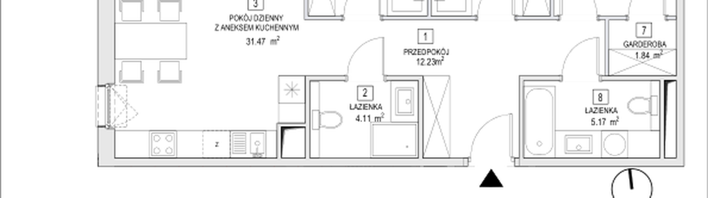 Mieszkanie w inwestycji: Naramowice Odnova II