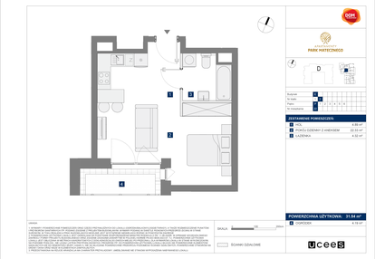 Mieszkanie w inwestycji: Apartamenty Park Matecznego Etap 1