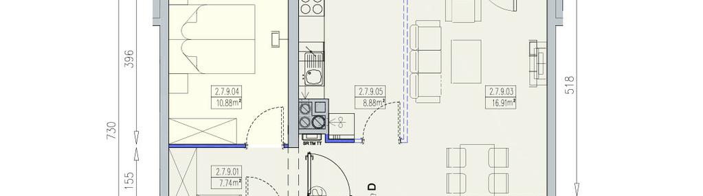 Mieszkanie w inwestycji: Południk 17 - budynek K1