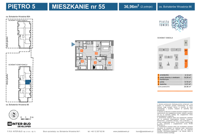Mieszkanie w inwestycji: Piasta Towers bud. 86 i 86A