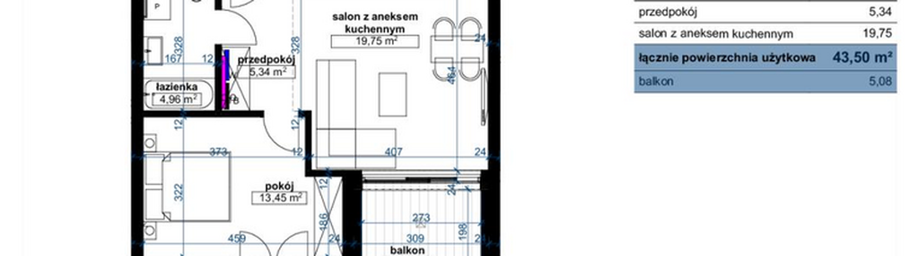 Mieszkanie w inwestycji: Wzgórze Poetów 2