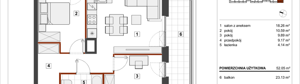 Mieszkanie w inwestycji: Warszawski Świt etap VII