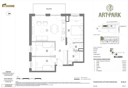 Mieszkanie w inwestycji: Inhome Osiedle ArtPark etap I