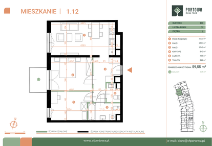 Mieszkanie w inwestycji: Casa Feliz Portowa II