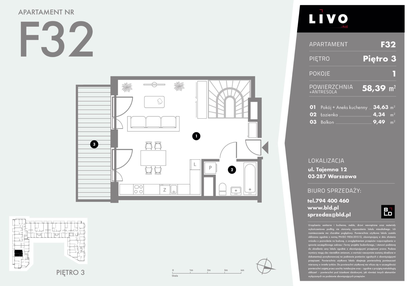 Mieszkanie w inwestycji: Livo