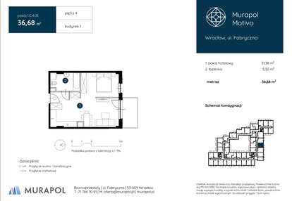 Mieszkanie w inwestycji: Murapol Motivo