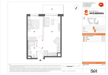 Mieszkanie w inwestycji: Osiedle Myśliborska