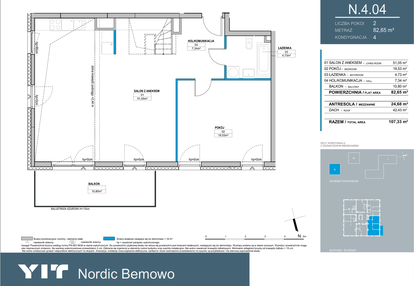 Mieszkanie w inwestycji: Nordic Bemowo - etap III