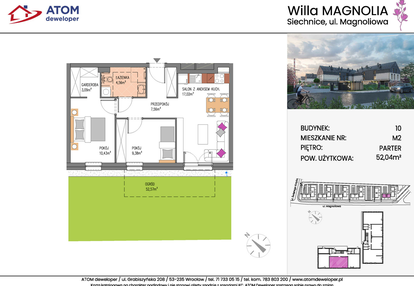 Mieszkanie w inwestycji: Willa Magnolia