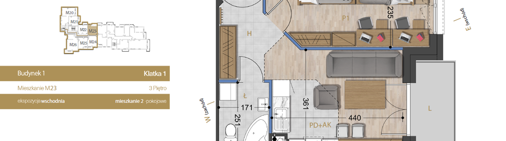 Mieszkanie w inwestycji: Osiedle Dakar Karolina