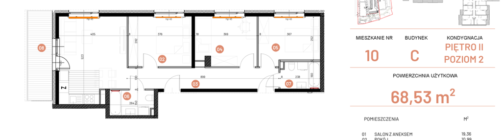 Mieszkanie w inwestycji: Osiedle Nowe Horyzonty etap II
