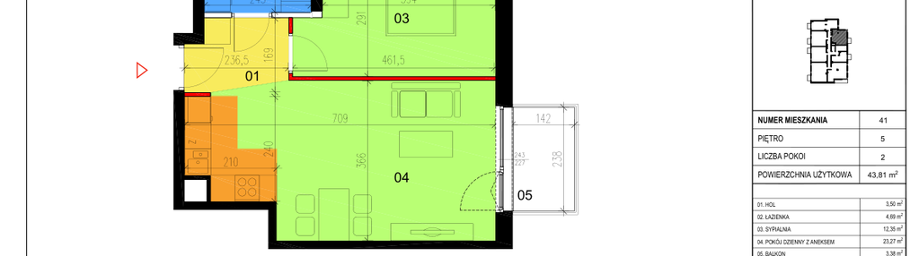 Mieszkanie w inwestycji: Apartamenty Nowy Marysin VII