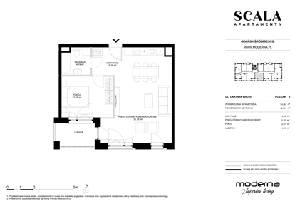 Mieszkanie w inwestycji: Scala