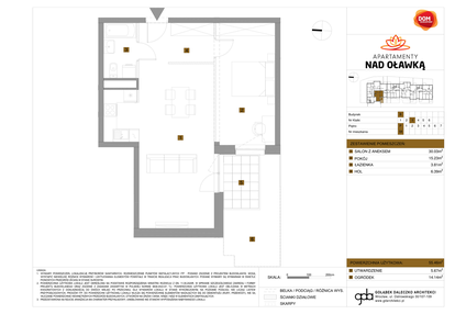 Mieszkanie w inwestycji: Apartamenty nad Oławką etap II