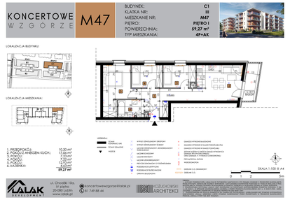 Mieszkanie w inwestycji: Koncertowe Wzgórze etap II