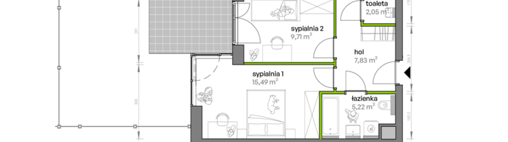 Mieszkanie w inwestycji: Ptasia Vita