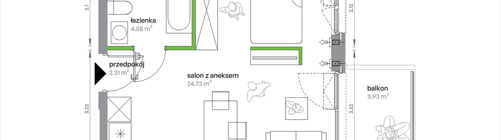 Mieszkanie w inwestycji: Sochaczewska Vita