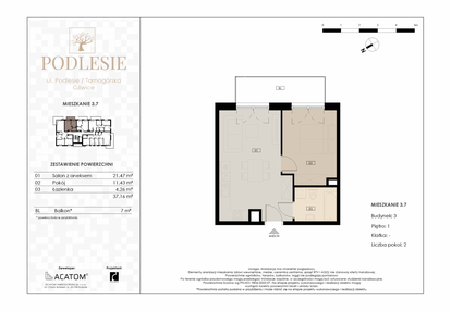 Mieszkanie w inwestycji: Podlesie