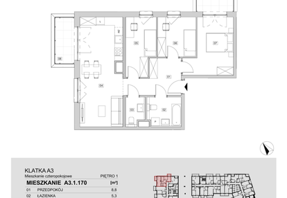 Mieszkanie w inwestycji: ATAL Floriana