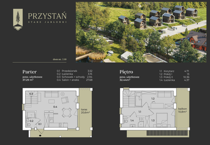 Dom w inwestycji: Przystań Stare Jabłonki