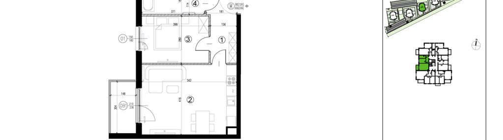 Mieszkanie w inwestycji: Zielone Zamienie X