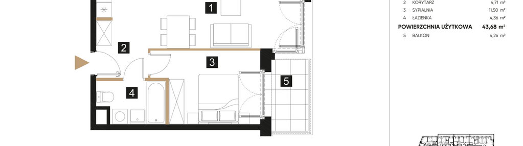 Mieszkanie w inwestycji: Konwiktorska Residence