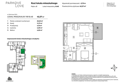 Mieszkanie w inwestycji: Parkove Love