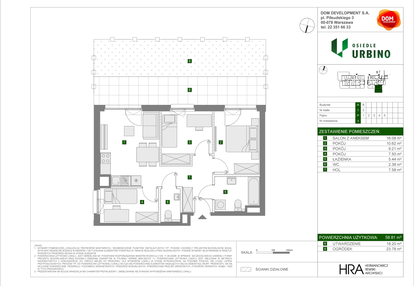 Mieszkanie w inwestycji: Osiedle Urbino etap 4.1