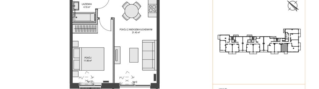 Mieszkanie w inwestycji: Przystań Brzeźno