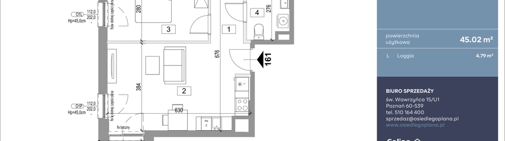 Mieszkanie w inwestycji: Goplana budynek F